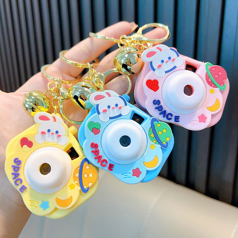Camera-shaped Keychain