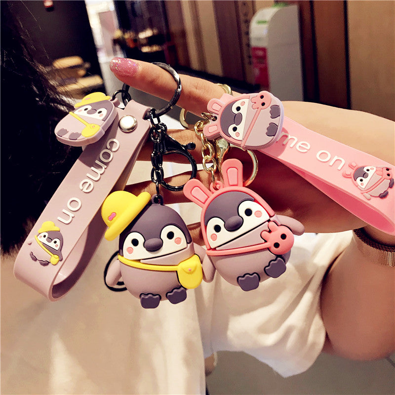 Cute Penguin Keychain