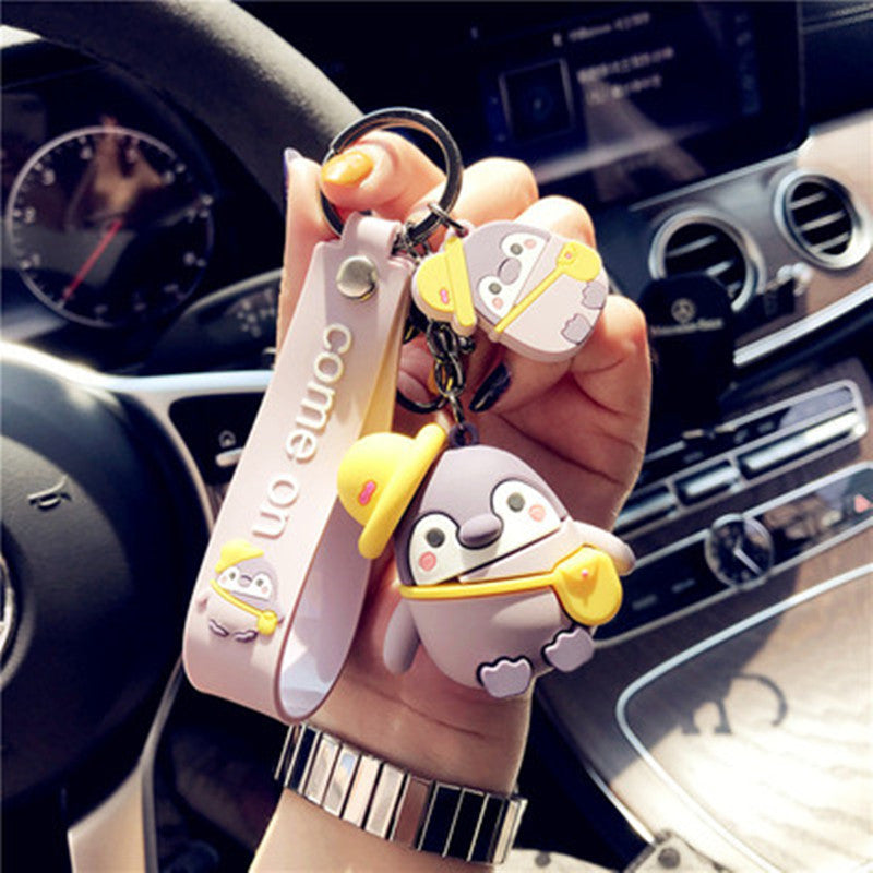 Cute Penguin Keychain