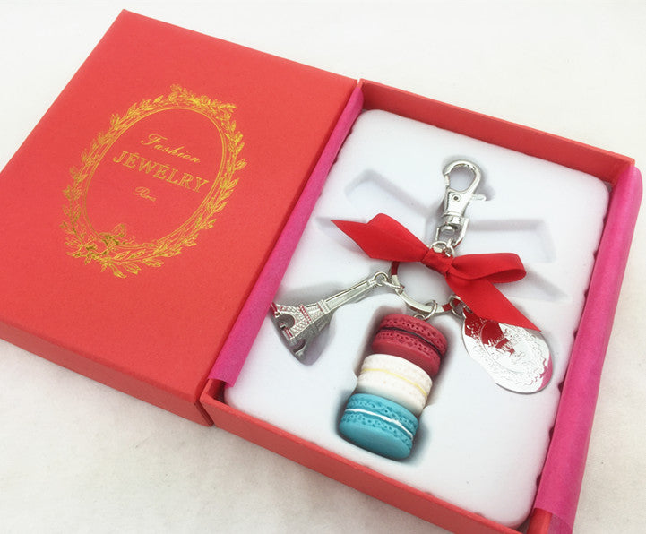 Macaron Pendant Keychain
