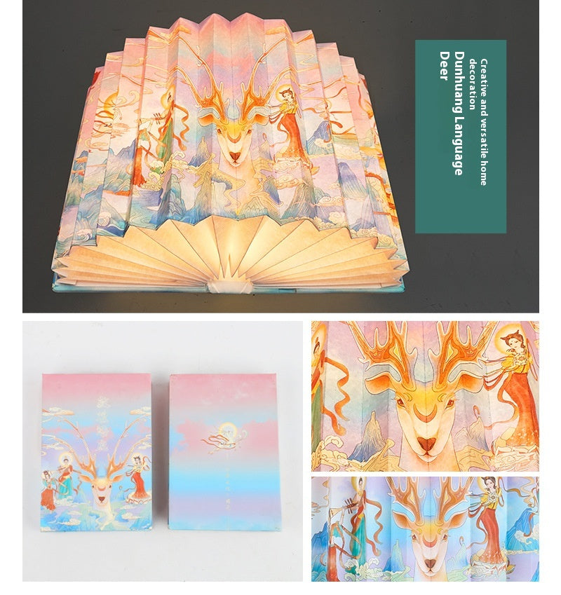 Folding Book Lamp