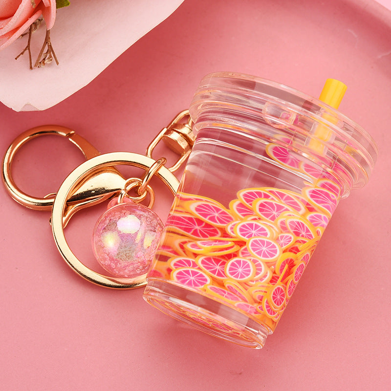 Fruit Floating Keychain