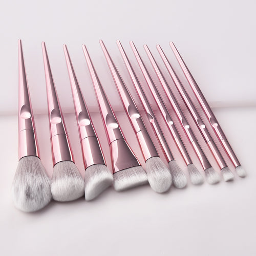 10 PCs Thumb Makeup Brushes