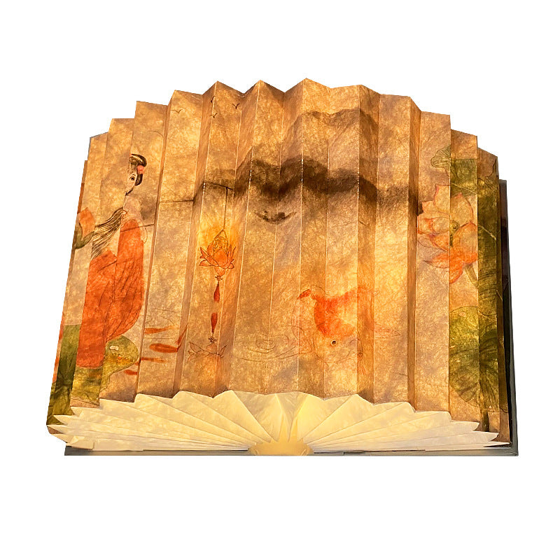 Folding Book Lamp