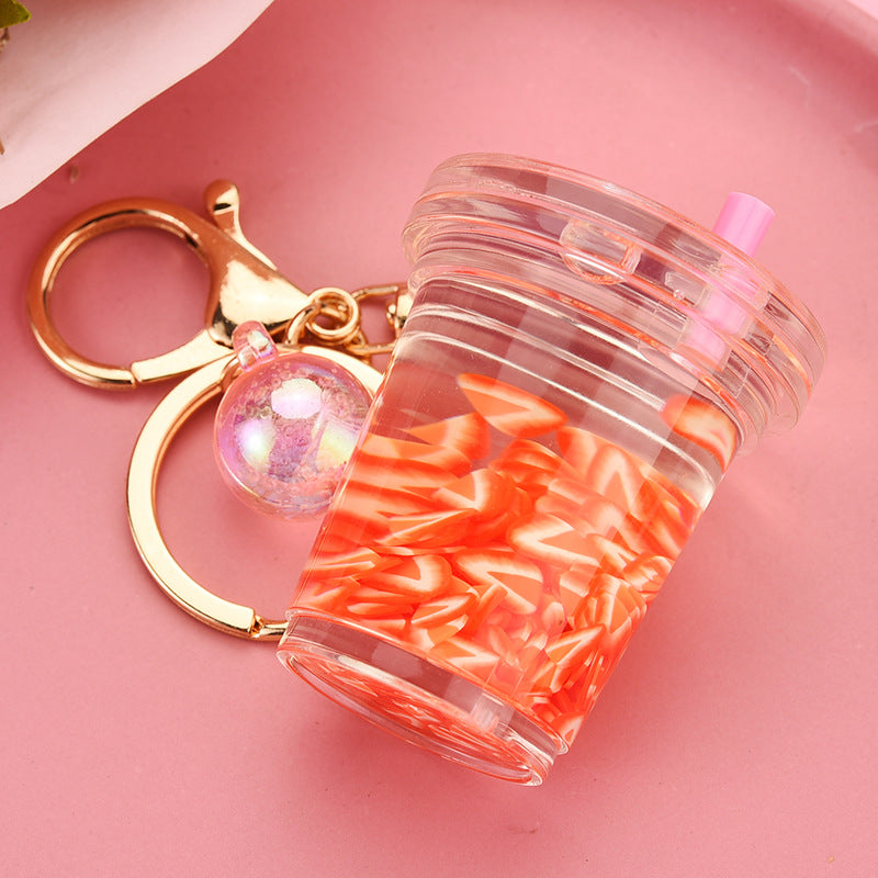 Fruit Floating Keychain