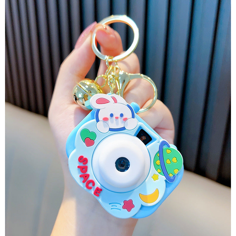 Camera-shaped Keychain