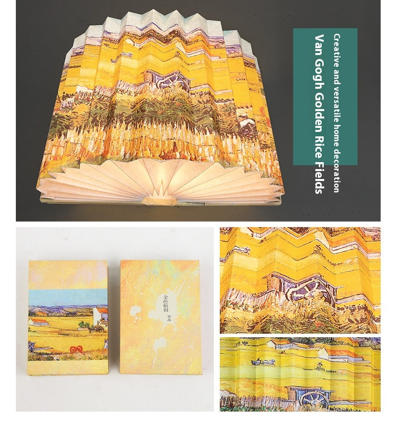 Folding Book Lamp