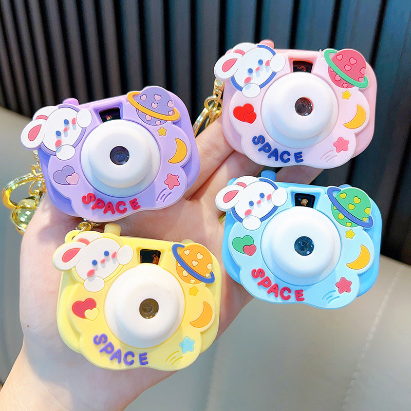Camera-shaped Keychain